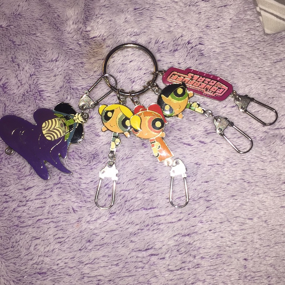 POWERPUFF GIRLS KEYCHAIN